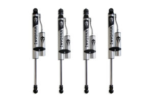 MaxTrac Front & Rear Vulcan Series Reservoir Shocks – 4″ Lift Height for 2013-2024 RAM 3500 4WD without Factory Rear Air Ride-947340VR