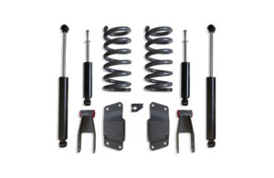 MaxTrac 2″/4″ Lowering Kit with Coils for V6 Models for 1988-1998 Silverado/Sierra 1500-K330524-6