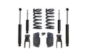 MaxTrac 2"/4" Lowering Kit with Coils for V8 Models for 1988-1998 Silverado/Sierra 1500-K330524-8