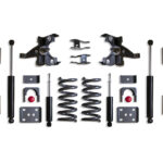 MaxTrac 4"/6" Lowering Kit for V8 with LD Rotors for 1988-1998 Silverado/Sierra 1500-K330546L-8