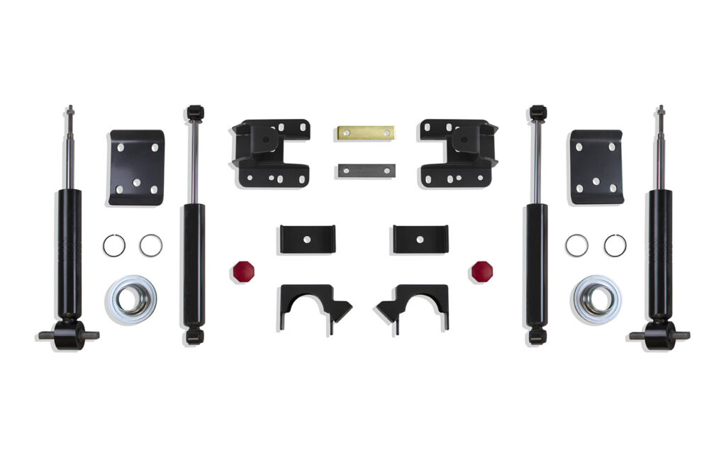 MaxTrac 3″/5″ Lowering Kit with Struts for 2007-2018 Silverado/Sierra 1500-K331335S