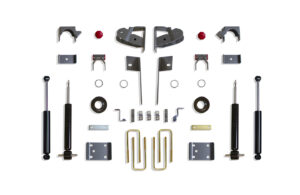 MaxTrac 2"/4" Lowering Kit with Struts for 2019-2024 Silverado/Sierra 1500 2WD/4WD-K331924S