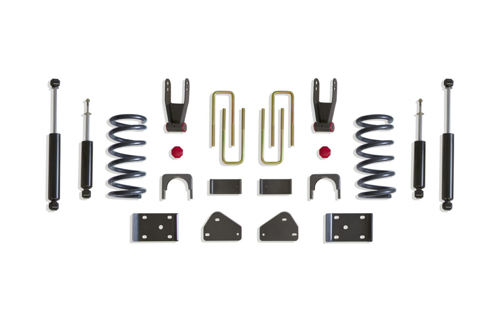 MaxTrac 2"/4" Lowering Kit for 2002-2008 RAM 1500 2WD 4DR V8-K332124-8