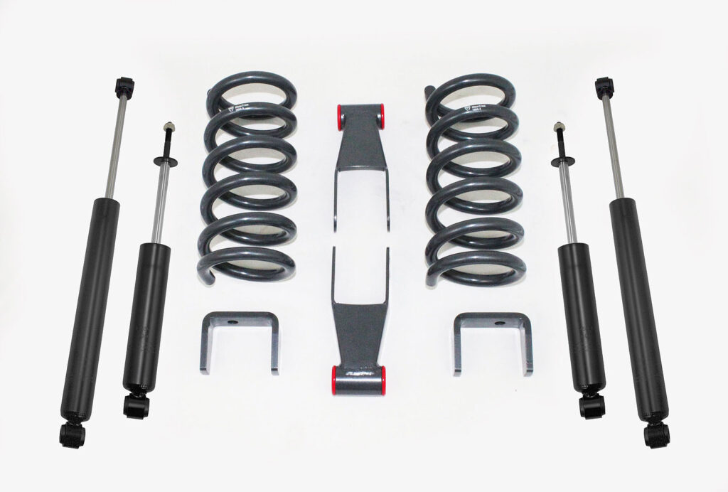 MaxTrac 2"/3" Lowering Kit for 1998-2009 Ranger 4 Cyl-K333023-4