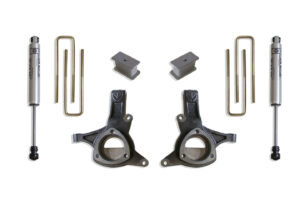MaxTrac 4.5" Lift Kit with Fox Shocks and Cast Steel Arms for 2007-2016 Silverado/Sierra 1500 2WD-K881343F