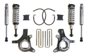 MaxTrac 6" Lift Kit with Fox Shocks for 2007-2016 Silverado/Sierra 1500 2WD (Cast Steel Arms)-K881364F
