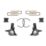 MaxTrac 5" Lift Kit with Fox Shocks and Stamped Steel Arms for 2016-2018 Silverado/Sierra 1500 2WD-K881753F