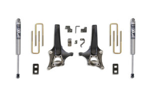 MaxTrac 3.5" Lift Kit with Fox Shocks for 2019-2024 Silverado/Sierra 1500 2WD-K881932F