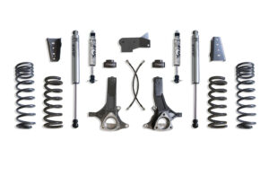 MaxTrac 7" Lift Kit with Fox Shocks for 2009-2024 RAM 1500 5-Lug 2WD 4.7L-K882470F