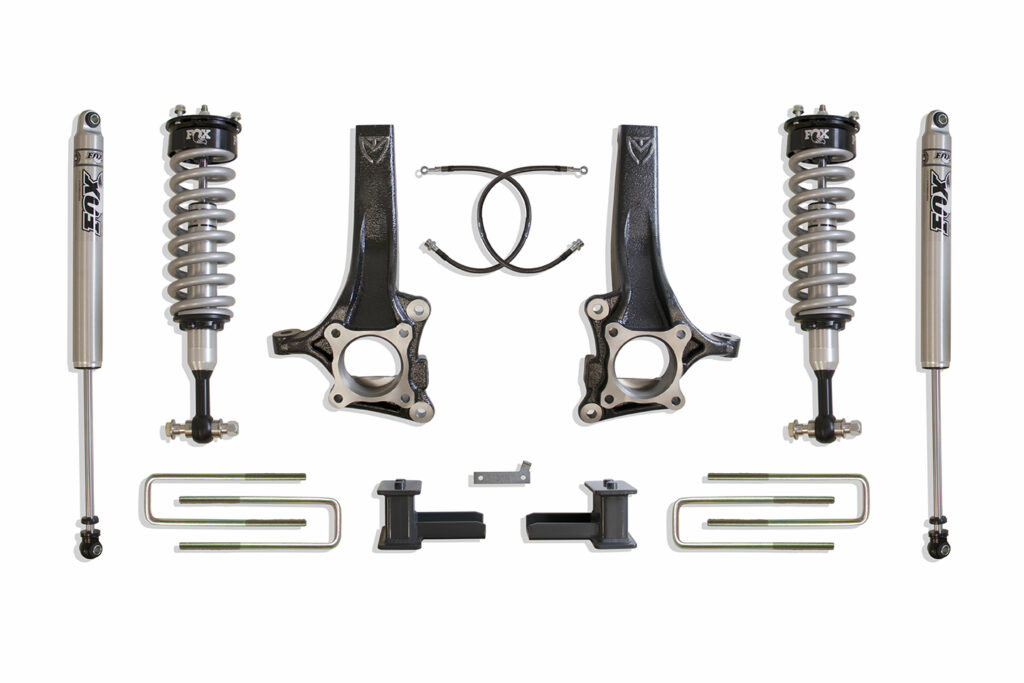 MaxTrac 6.5″ Lift Kit with Fox Shocks for 2009-2014 F-150 2WD-K883464F