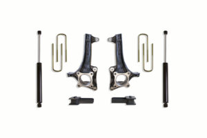 MaxTrac 4" Lift Kit with Shocks for 2021-2024 F-150 2WD-K884142