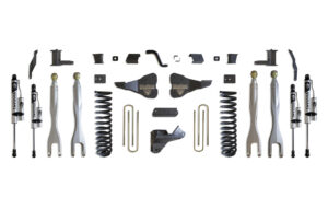 MaxTrac 6" Lift Kit with 4-Links and Vulcan Reservoir Shocks for 2017-2022 F-250/F-350 4WD Diesel-K943362VRL