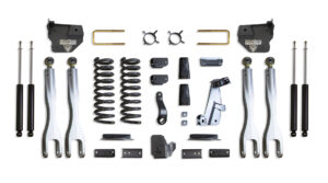 MaxTrac 4" Lift Kit with 4-Links and MaxTrac Shocks for Factory Rear Air Ride-K947241LA