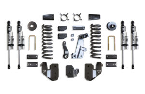 MaxTrac 4" Lift Kit with Vulcan Reservoir Shocks for 2014-2018 RAM 2500 4WD Diesel-K947241VR
