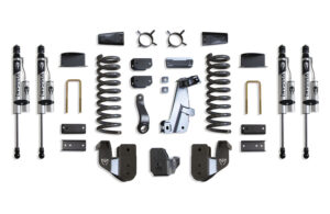 MaxTrac 6" Lift Kit with Vulcan Reservoir Shocks for Factory Rear Air Ride for 2014-2018 RAM 2500 4WD Diesel-K947263VRA