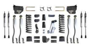 MaxTrac 8" Lift Kit with 4-Links and Vulcan Shocks for Factory Rear Air Ride for 2014-2018 RAM 2500 Diesel-K947285VLA
