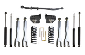 MaxTrac 2.5" Lift Kit with 4-Links and MaxTrac Shocks for 2014-2024 RAM 2500 4WD Diesel-K947325L