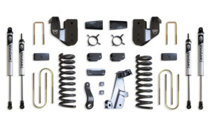 MaxTrac 4" Lift Kit with Vulcan Shocks for 2013-2018 RAM 3500 4WD Diesel-K947341V