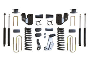MaxTrac 6" Lift Kit with MaxTrac Shocks for Factory Rear Air Ride for 2013-2018 RAM 3500 4WD Diesel-K947363A