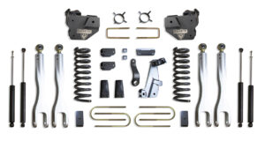 MaxTrac 6" Lift Kit with 4-Links and MaxTrac Shocks for 2013-2018 RAM 3500 4WD Diesel-K947363L