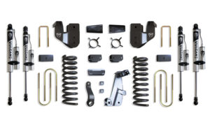 MaxTrac 6" Lift Kit with Vulcan Reservoir Shocks for 2013-2018 RAM 3500 4WD Diesel-K947363VR