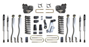 MaxTrac 8" Lift Kit with 4-Links and Vulcan Shocks for 2013-2018 RAM 3500 4WD Diesel-K947385VL
