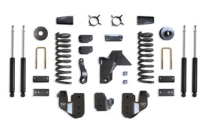 MaxTrac 4" Lift Kit with Shocks for 2019-2024 RAM 2500 4WD Diesel-K947441