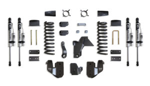 MaxTrac 6" Lift Kit with Vulcan Reservoir Shocks for Factory Rear Air Ride for 2019-2024 RAM 2500 4WD Diesel-K947463VRA