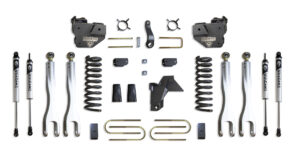 MaxTrac 4" Lift Kit with 4-Links and Vulcan Shocks for 2019-2024 RAM 3500 4WD Diesel-K947541VL