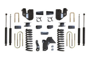 MaxTrac 6" Lift Kit with Shocks for Factory Rear Air Ride for 2019-2024 RAM 3500 4WD Diesel-K947563A