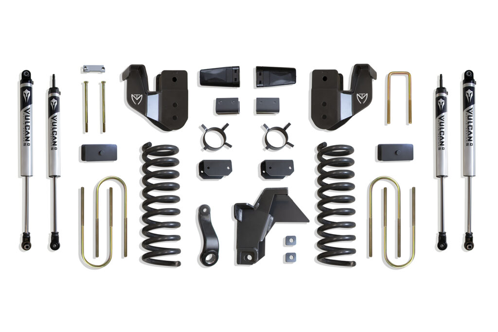 MaxTrac 8" Lift Kit with Vulcan Shocks for 2019-2024 RAM 3500 4WD Diesel-K947585V