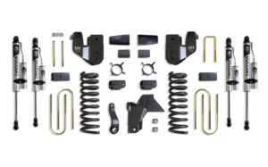 MaxTrac 8" Lift Kit with Vulcan Reservoir Shocks for 2019-2024 RAM 3500 4WD Diesel-K947585VR