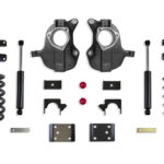 MaxTrac 4"/6" Lowering Kit with Spindles/Coils for 2016-2018 Silverado/Sierra 1500 2WD/4WD 2DR (Stamped/Aluminum Arms)-KC331546-6
