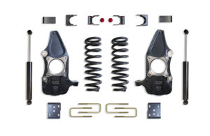 MaxTrac 3"/5" Lowering Kit with Spindles for 2009-2014 F-150 4DR-KC333435