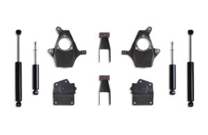 MaxTrac 2"/4" Lowering Kit with Spindles for 1999-2006 Silverado/Sierra 1500 2WD-KS330924