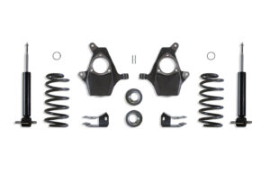 MaxTrac 3"/4" Lowering Kit with Spindles/Struts for 2007-2014 GM SUV-KS331234S
