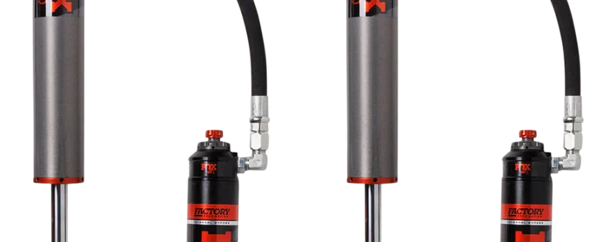 FOX Factory Race Series 2.5 Internal Bypass 2-3 Rear Lift Shocks for 2007-2014 Toyota FJ Cruiser 2WD-4WD