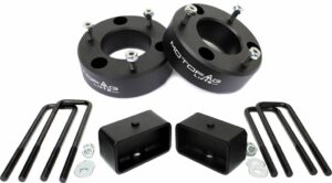 MotoFab 2.5" Front and 2" Rear Leveling Lift Kit - 2019-2024 Chevy Silverado Sierra GMC