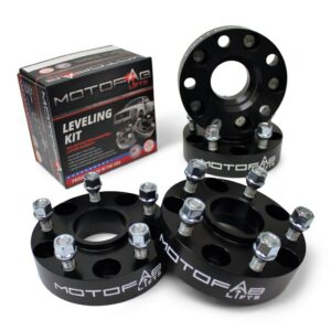 MotoFab 4pcs 1.5" Hubcentric Wheel Spacers - 2007-2018 Jeep Wrangler
