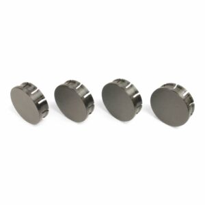 MotoFab Frame Tube Hole Plugs Rear Wheel Well - 1999-2018 Chevrolet Silverado 1500