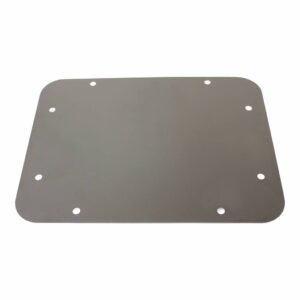 MotoFab Spare Tire Carrier Delete Blank - 2007-2018 Jeep Wrangler JK