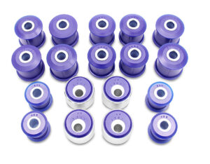 SuperPro Maximum Lift Front & Rear Radius Arms & Panhard Rods Bushing Kit for 1991-1996 Toyota Land Cruiser & Lexus LX450 - KIT058ADJXK