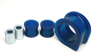 SuperPro Front Steering Rack & Pinion Mount Bushing Kit for 1992-1998 Lexus SC300 & Toyota Supra - SPF1193-50K