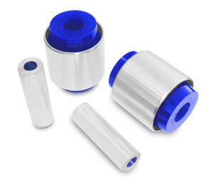 SuperPro Double Offset Front Strut Bar Chassis Mount Bushing Kit for 1993-2002 Volkswagen Passat & Audi A4/A6/S4 - SPF3131K