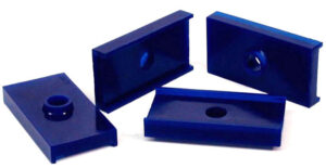SuperPro Rear Spring Insulator Pad Bushing Kit for 1956 MG MGA & 1962 MG MGB - SPF0013K