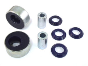 SuperPro Front Lower Control Arm Inner Rear Bushing Kit (+Caster) for 2000 Audi TT Quattro & 2004 Volkswagen R32 - SPF3397K