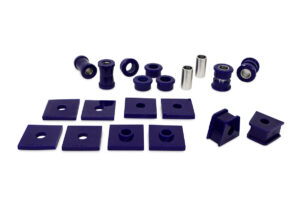 SuperPro Front Axle Bushing Kit for MGB/GT/V8 - Chrome Bumper with Stainless Steel Hardware - KIT5119FSSK