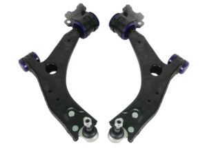 SuperPro Front Lower Control Arm Set with SuperPro Bushings (21mm Ball Joint) for 2006 Volvo C70
