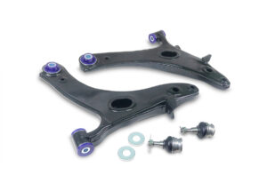 SuperPro Front Lower Control Arm Set with SuperPro Bushings for 2013 Subaru XV Crosstrek Limited - TRC1150