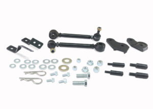 SuperPro Extended Heavy Duty Quick Disconnect Front Sway Bar Link Set for 2007-2018 Jeep Wrangler Models - TRC4311